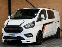 USED 2022 22 FORD TRANSIT CUSTOM 2.0 320 EcoBlue Limited Crew Van Double Cab 5dr Diesel Manual L2 H1 Euro 6 (s/s) (6 Seat) (130 ps) NEW WETBELT NO VAT - LWB - 18" WHEELS