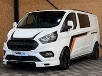 USED 2022 22 FORD TRANSIT CUSTOM 2.0 320 EcoBlue Limited Crew Van Double Cab 5dr Diesel Manual L2 H1 Euro 6 (s/s) (6 Seat) (130 ps) NEW WETBELT NO VAT - LWB - 18" WHEELS