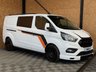 USED 2022 22 FORD TRANSIT CUSTOM 2.0 320 EcoBlue Limited Crew Van Double Cab 5dr Diesel Manual L2 H1 Euro 6 (s/s) (6 Seat) (130 ps) NEW WETBELT NO VAT - LWB - 18" WHEELS