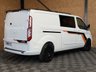 USED 2022 22 FORD TRANSIT CUSTOM 2.0 320 EcoBlue Limited Crew Van Double Cab 5dr Diesel Manual L2 H1 Euro 6 (s/s) (6 Seat) (130 ps) NEW WETBELT NO VAT - LWB - 18" WHEELS