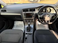 USED 2017 17 VOLKSWAGEN GOLF 1.4 Golf Match Edition TSi BlueMotion Technology Semi-Auto 5dr Long MOT Sat Nav Heated Seats