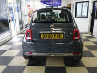 USED 2018 68 FIAT 500 0.9 TwinAir Lounge Hatchback 3dr Petrol Manual Euro 6 (s/s) (85 bhp) SUNROOF! REAR SENSORS!
