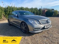 USED 2013 13 MERCEDES-BENZ E-CLASS 2.1 E220 CDI BlueEfficiency Sport Coupe 2dr Diesel G-Tronic+ Euro 5 (s/s) (170 ps) Auto. Sat nav heated seats