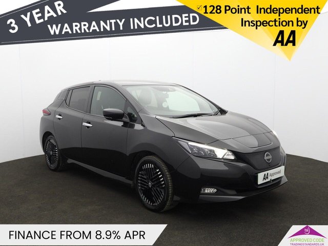 View our Nissan Leaf 39kWh Tekna Hatchback 5dr Electric Auto (150 ps)