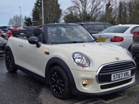 USED 2017 67 MINI CONVERTIBLE 1.5 Cooper Convertible 2dr Petrol Auto Euro 6 (s/s) (136 ps) 