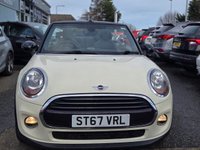 USED 2017 67 MINI CONVERTIBLE 1.5 Cooper Convertible 2dr Petrol Auto Euro 6 (s/s) (136 ps) 