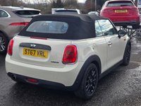 USED 2017 67 MINI CONVERTIBLE 1.5 Cooper Convertible 2dr Petrol Auto Euro 6 (s/s) (136 ps) 