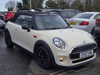 USED 2017 67 MINI CONVERTIBLE 1.5 Cooper Convertible 2dr Petrol Auto Euro 6 (s/s) (136 ps) 