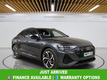 2021 AUDI E-TRON 50 Black Edition Sportback 5dr Electric Auto quattro 71.2kWh (11kW Charger) (313 ps) &pound;19975.00