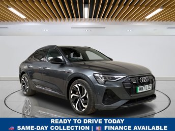 2021 AUDI E-TRON 50 Black Edition Sportback 5dr Electric Auto quattro 71.2kWh (11kW Charger) (313 ps) &pound;19075.00