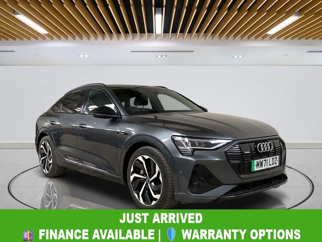 View our Audi E-Tron 50 Black Edition Sportback 5dr Electric Auto quattro 71.2kWh (11kW Charger) (313 ps)