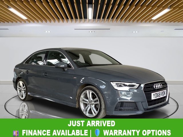 View our Audi A3 1.5 TFSI CoD 35 S line Saloon 4dr Petrol S Tronic Euro 6 (s/s) (150 ps)