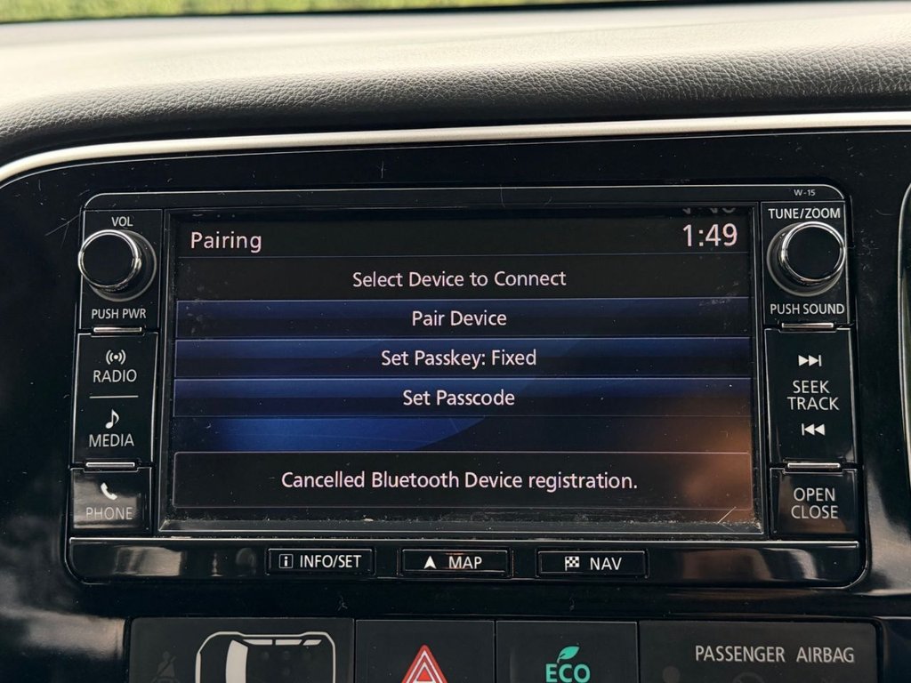 USED 2017 17 MITSUBISHI OUTLANDER 2.0h 12kWh GX4hs SUV 5dr Petrol Plug-in Hybrid CVT 4WD Euro 6 (s/s) (200 ps) Roof|SatNav|Adaptive Cruise|Heated Seats|360 View Reversing Camera|