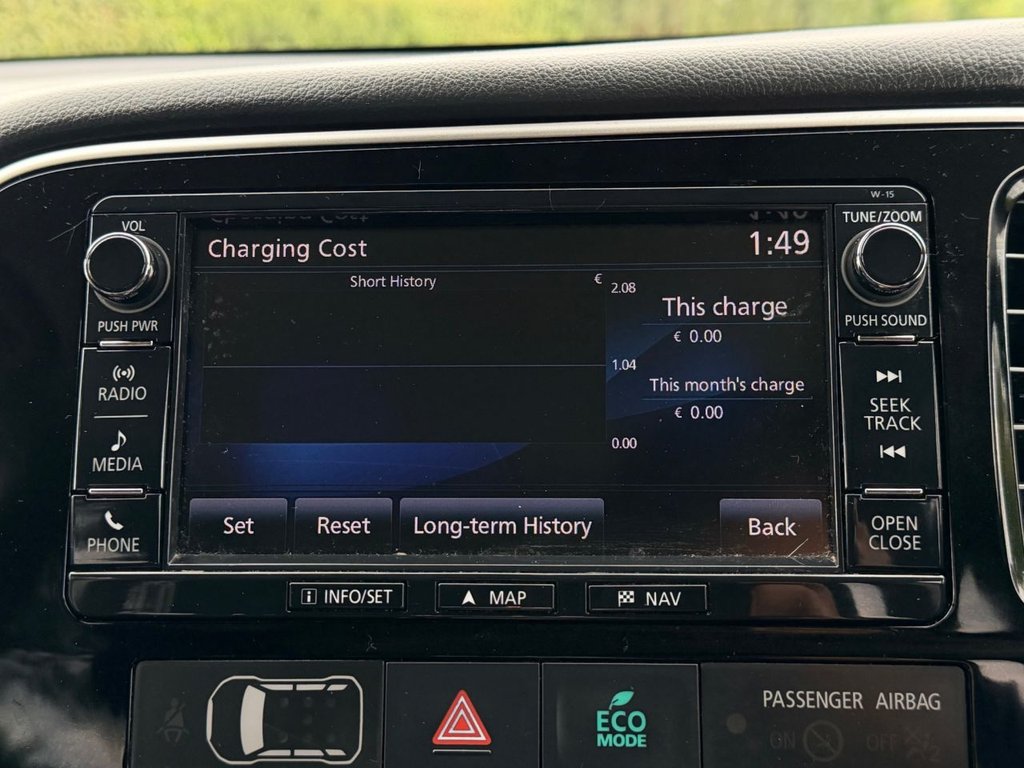 USED 2017 17 MITSUBISHI OUTLANDER 2.0h 12kWh GX4hs SUV 5dr Petrol Plug-in Hybrid CVT 4WD Euro 6 (s/s) (200 ps) Roof|SatNav|Adaptive Cruise|Heated Seats|360 View Reversing Camera|