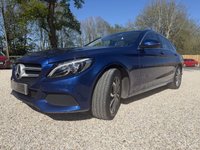 USED 2017 67 MERCEDES-BENZ C-CLASS 2.0 C200 Sport (Premium Plus) Estate 5dr Petrol G-Tronic+ Euro 6 (s/s) (184 ps) PREMIUM PLUS 2KEYS PANROOF FSH