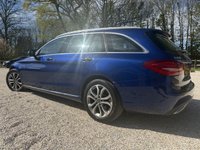 USED 2017 67 MERCEDES-BENZ C-CLASS 2.0 C200 Sport (Premium Plus) Estate 5dr Petrol G-Tronic+ Euro 6 (s/s) (184 ps) PREMIUM PLUS 2KEYS PANROOF FSH
