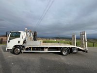 USED 2019 19 ISUZU FORWARD N75.190 L RECOVERY w HIAB CRANE AND WINCH RECOVERY BODY +VAT 