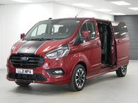 USED 2021 21 FORD TRANSIT CUSTOM 320 2.0 EBL 185 BHP L2 SPORT CREWCAB 5 SEATER ( NO VAT ) 5 SEATER | SAT NAV | HIGH SPEC | NO VAT !