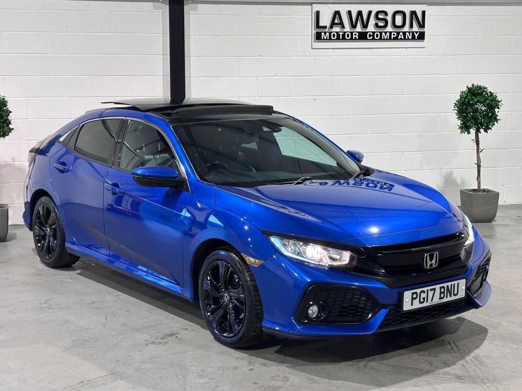 USED 2017 17 HONDA CIVIC 1.0 VTEC Turbo EX Hatchback 5dr Petrol Manual Euro 6 (s/s) (129 ps) 
