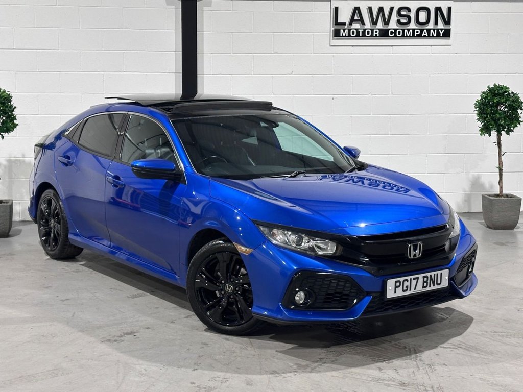 USED 2017 17 HONDA CIVIC 1.0 VTEC Turbo EX Hatchback 5dr Petrol Manual Euro 6 (s/s) (129 ps) 