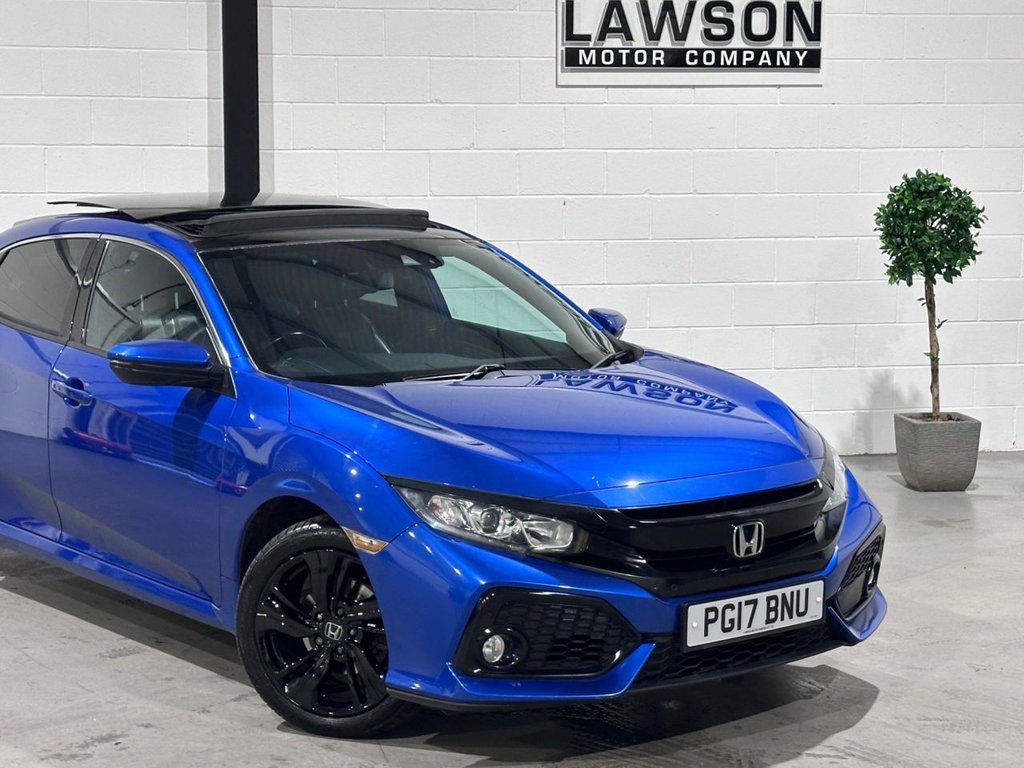 USED 2017 17 HONDA CIVIC 1.0 VTEC Turbo EX Hatchback 5dr Petrol Manual Euro 6 (s/s) (129 ps) 