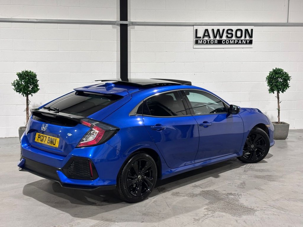 USED 2017 17 HONDA CIVIC 1.0 VTEC Turbo EX Hatchback 5dr Petrol Manual Euro 6 (s/s) (129 ps) 