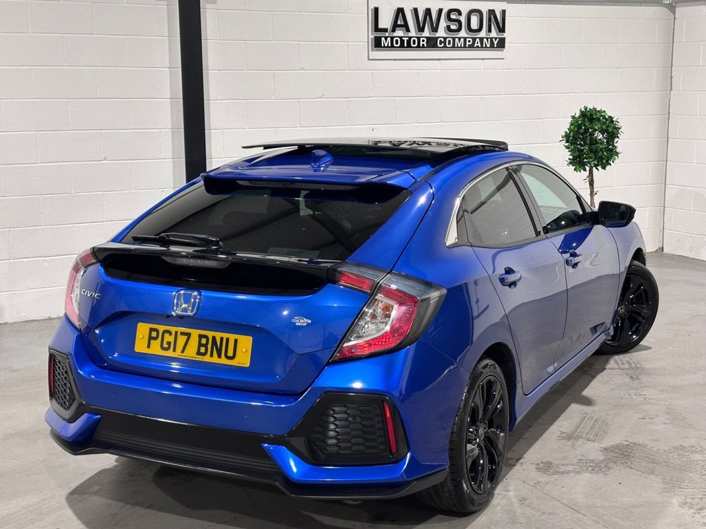 USED 2017 17 HONDA CIVIC 1.0 VTEC Turbo EX Hatchback 5dr Petrol Manual Euro 6 (s/s) (129 ps) 