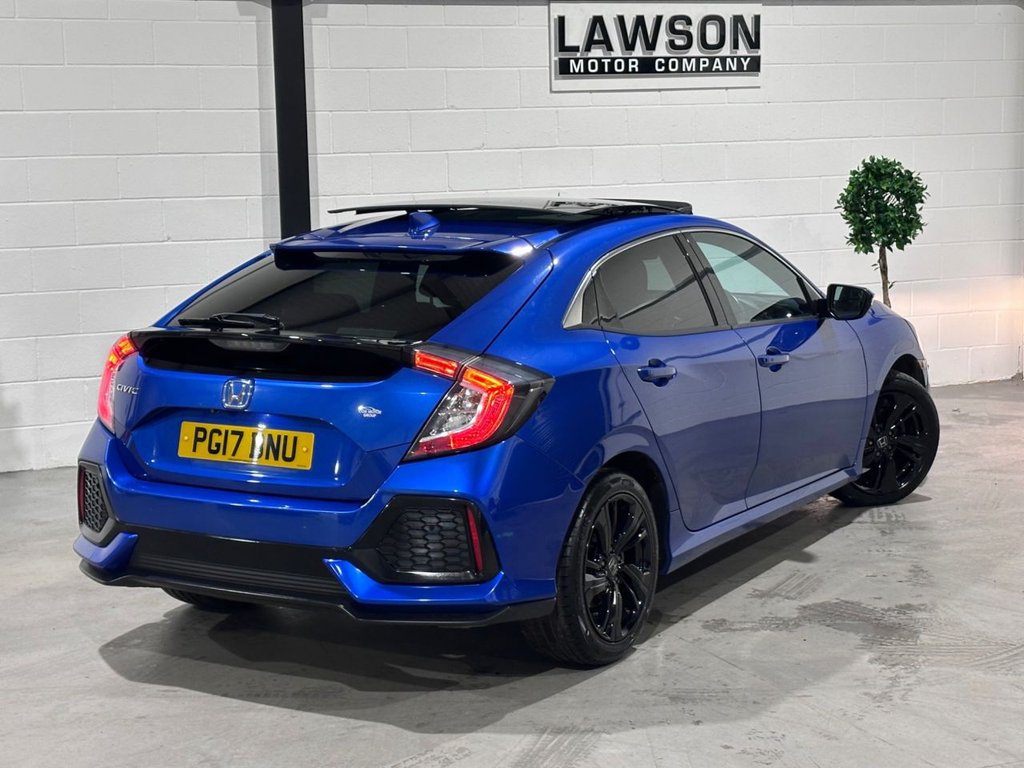 USED 2017 17 HONDA CIVIC 1.0 VTEC Turbo EX Hatchback 5dr Petrol Manual Euro 6 (s/s) (129 ps) 