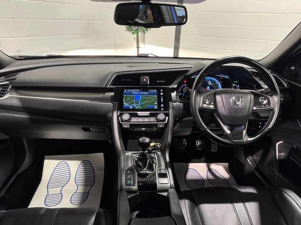 USED 2017 17 HONDA CIVIC 1.0 VTEC Turbo EX Hatchback 5dr Petrol Manual Euro 6 (s/s) (129 ps) 
