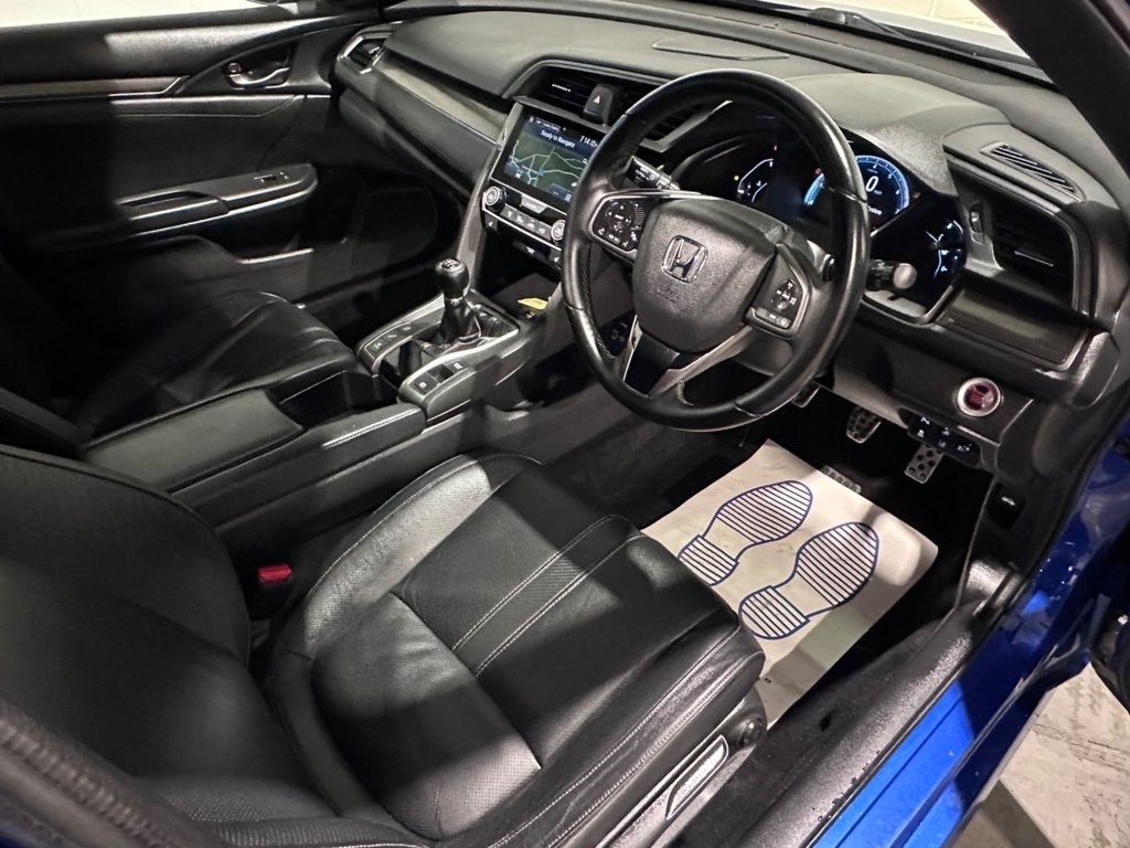 USED 2017 17 HONDA CIVIC 1.0 VTEC Turbo EX Hatchback 5dr Petrol Manual Euro 6 (s/s) (129 ps) 