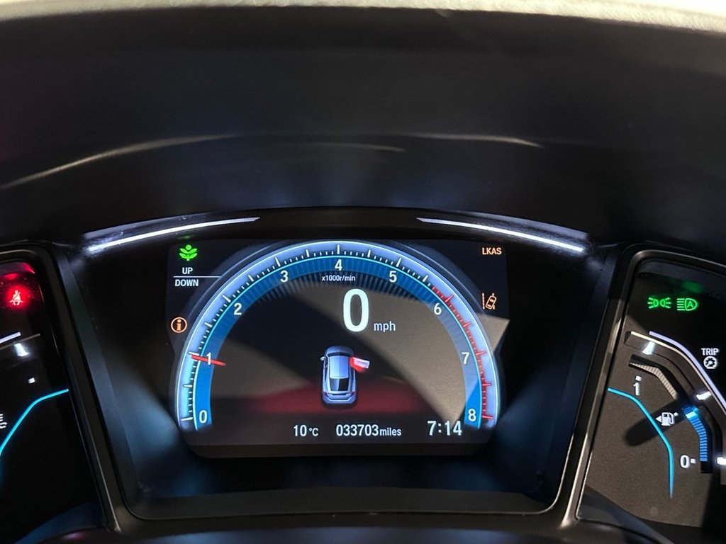 USED 2017 17 HONDA CIVIC 1.0 VTEC Turbo EX Hatchback 5dr Petrol Manual Euro 6 (s/s) (129 ps) 