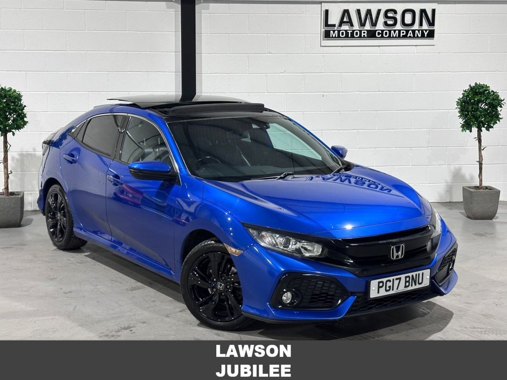 USED 2017 17 HONDA CIVIC 1.0 VTEC Turbo EX Hatchback 5dr Petrol Manual Euro 6 (s/s) (129 ps) 