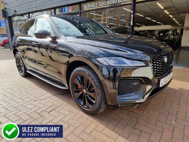2022 JAGUAR F-PACE 2022 2.0 P400e 17.1kWh R-Dynamic Black SUV 5dr Petrol Plug-in Hybrid Auto AWD Euro 6 (s/s) (404 ps)