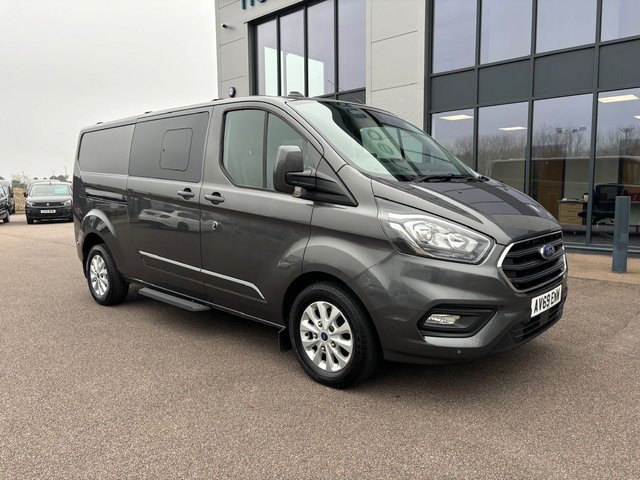 2019 69 Ford Transit Custom 2.0 300 ECOBLUE LIMITED DOUBLE CAB L2 5 SEATER 130PS AIRCON WETBELT DONE