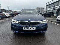 USED 2019 19 BMW 5 SERIES 2.0 520d M Sport Saloon 4dr Diesel Auto Euro 6 (s/s) (190 ps) LEATHER INTERIOR, HEATED SEATS, PARKING SENSORS