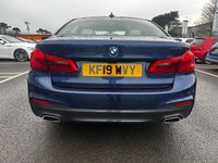 USED 2019 19 BMW 5 SERIES 2.0 520d M Sport Saloon 4dr Diesel Auto Euro 6 (s/s) (190 ps) LEATHER INTERIOR, HEATED SEATS, PARKING SENSORS