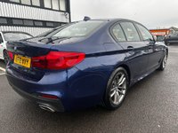 USED 2019 19 BMW 5 SERIES 2.0 520d M Sport Saloon 4dr Diesel Auto Euro 6 (s/s) (190 ps) LEATHER INTERIOR, HEATED SEATS, PARKING SENSORS