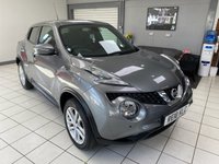 USED 2018 18 NISSAN JUKE 1.6 N-Connecta SUV 5dr Petrol XTRON Euro 6 (117 ps) AUTOMATIC / GUN METALLIC GREY / ONLY 15046 MILES FROM NEW / REVERSING CAMERA / TOUCHSCREEN NAVIGATION / 6 SERVICES / READY TO DRIVE AWAY