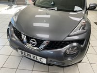 USED 2018 18 NISSAN JUKE 1.6 N-Connecta SUV 5dr Petrol XTRON Euro 6 (117 ps) AUTOMATIC / GUN METALLIC GREY / ONLY 15046 MILES FROM NEW / REVERSING CAMERA / TOUCHSCREEN NAVIGATION / 6 SERVICES / READY TO DRIVE AWAY