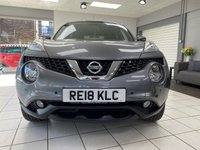 USED 2018 18 NISSAN JUKE 1.6 N-Connecta SUV 5dr Petrol XTRON Euro 6 (117 ps) AUTOMATIC / GUN METALLIC GREY / ONLY 15046 MILES FROM NEW / REVERSING CAMERA / TOUCHSCREEN NAVIGATION / 6 SERVICES / READY TO DRIVE AWAY