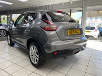 USED 2018 18 NISSAN JUKE 1.6 N-Connecta SUV 5dr Petrol XTRON Euro 6 (117 ps) AUTOMATIC / GUN METALLIC GREY / ONLY 15046 MILES FROM NEW / REVERSING CAMERA / TOUCHSCREEN NAVIGATION / 6 SERVICES / READY TO DRIVE AWAY