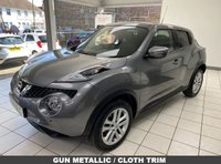 USED 2018 18 NISSAN JUKE 1.6 N-Connecta SUV 5dr Petrol XTRON Euro 6 (117 ps) AUTOMATIC / GUN METALLIC GREY / ONLY 15046 MILES FROM NEW / REVERSING CAMERA / TOUCHSCREEN NAVIGATION / 6 SERVICES / READY TO DRIVE AWAY