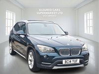 USED 2014 14 BMW X1 2.0 XLINE SUV 5DR PETROL AUTO XDRIVE EURO 5 (S/S) (190 PS) 2014_Auto_Low Miles_2.0_Petrol_Ulez