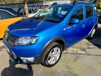 USED 2015 15 DACIA SANDERO STEPWAY 0.9 TCe Ambiance Hatchback 5dr Petrol Manual Euro 5 (90 ps) ** PETROL......... 5 SPEED......... 1 PREVIOUS OWNER.......... LOW MILEAGE 86,055 MILES..........SERVICE HISTORY 9 STAMPS......... 2 KEYS......... LOW INSURANCE GROUP 7...........61 MPG..........AMBIANCE EDITION.........ELECTRIC WINDOWS......... STUNNING IN METALIC BLUE ** 