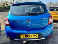 USED 2015 15 DACIA SANDERO STEPWAY 0.9 TCe Ambiance Hatchback 5dr Petrol Manual Euro 5 (90 ps) ** PETROL......... 5 SPEED......... 1 PREVIOUS OWNER.......... LOW MILEAGE 86,055 MILES..........SERVICE HISTORY 9 STAMPS......... 2 KEYS......... LOW INSURANCE GROUP 7...........61 MPG..........AMBIANCE EDITION.........ELECTRIC WINDOWS......... STUNNING IN METALIC BLUE ** 