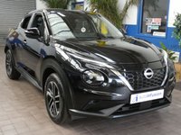 USED 2025 75 NISSAN JUKE 1.6 N-Connecta SUV 5dr Petrol Hybrid Auto Euro 6 (143 ps) GENUINE LOW MILES OF 2, 589 MILES SAT NAV PART PART LEATHER INTERIOR REAR VIEW CAMERA CRUISE CONTROL PARKING SENSORS 1 OWNER FROM NEW WARRANTY