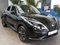 USED 2025 75 NISSAN JUKE 1.6 N-Connecta SUV 5dr Petrol Hybrid Auto Euro 6 (143 ps) GENUINE LOW MILES OF 2, 589 MILES SAT NAV PART PART LEATHER INTERIOR REAR VIEW CAMERA CRUISE CONTROL PARKING SENSORS 1 OWNER FROM NEW WARRANTY