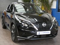 USED 2025 75 NISSAN JUKE 1.6 N-Connecta SUV 5dr Petrol Hybrid Auto Euro 6 (143 ps) GENUINE LOW MILES OF 2, 589 MILES SAT NAV PART PART LEATHER INTERIOR REAR VIEW CAMERA CRUISE CONTROL PARKING SENSORS 1 OWNER FROM NEW WARRANTY