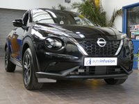 USED 2025 75 NISSAN JUKE 1.6 N-Connecta SUV 5dr Petrol Hybrid Auto Euro 6 (143 ps) GENUINE LOW MILES OF 2, 589 MILES SAT NAV PART PART LEATHER INTERIOR REAR VIEW CAMERA CRUISE CONTROL PARKING SENSORS 1 OWNER FROM NEW WARRANTY