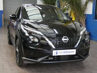 USED 2025 75 NISSAN JUKE 1.6 N-Connecta SUV 5dr Petrol Hybrid Auto Euro 6 (143 ps) GENUINE LOW MILES OF 2, 589 MILES SAT NAV PART PART LEATHER INTERIOR REAR VIEW CAMERA CRUISE CONTROL PARKING SENSORS 1 OWNER FROM NEW WARRANTY